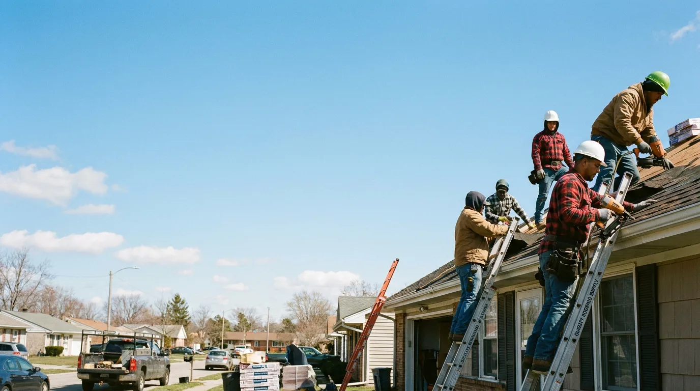 Roofing in Melbourne, IA near me
